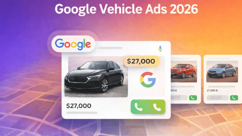 Google Vehicle Ads: Setup, Costs & Requirements in 2026
